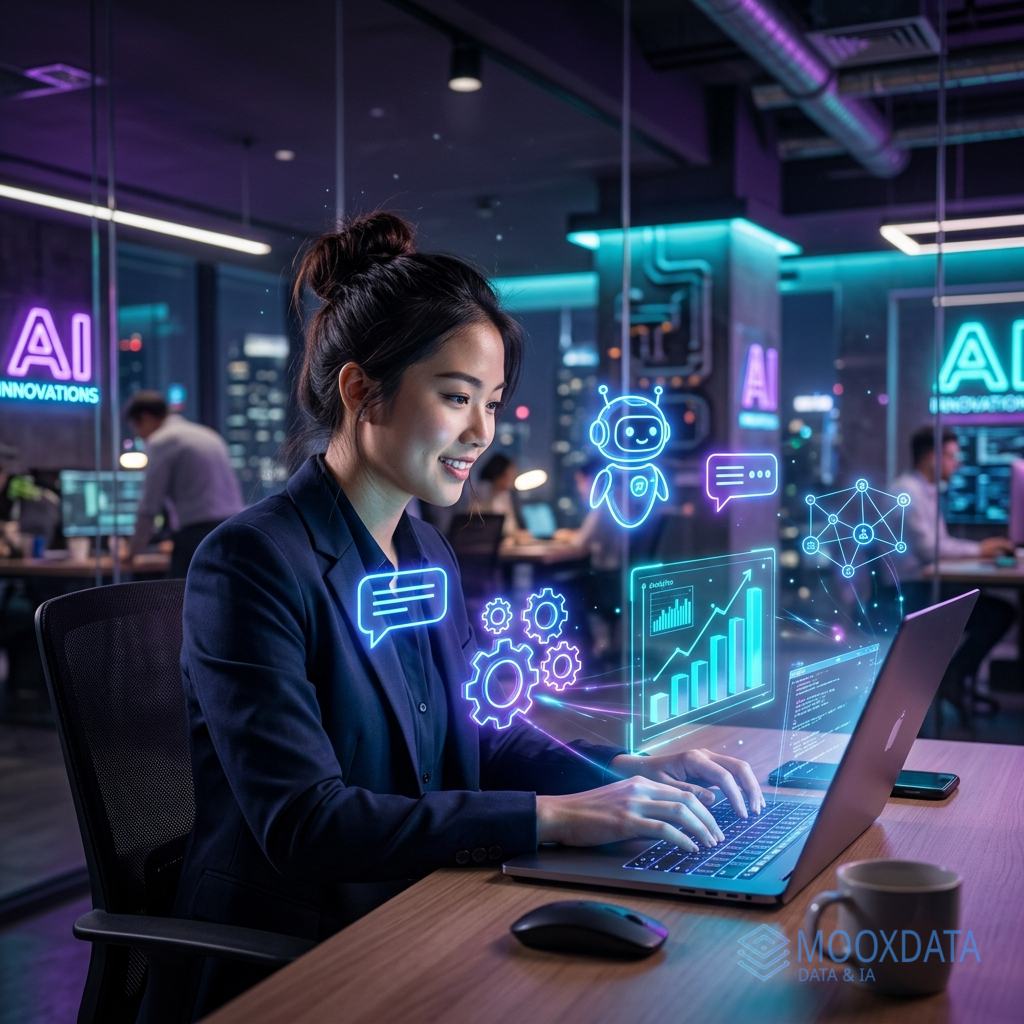 Agentes de IA trabajando 24/7